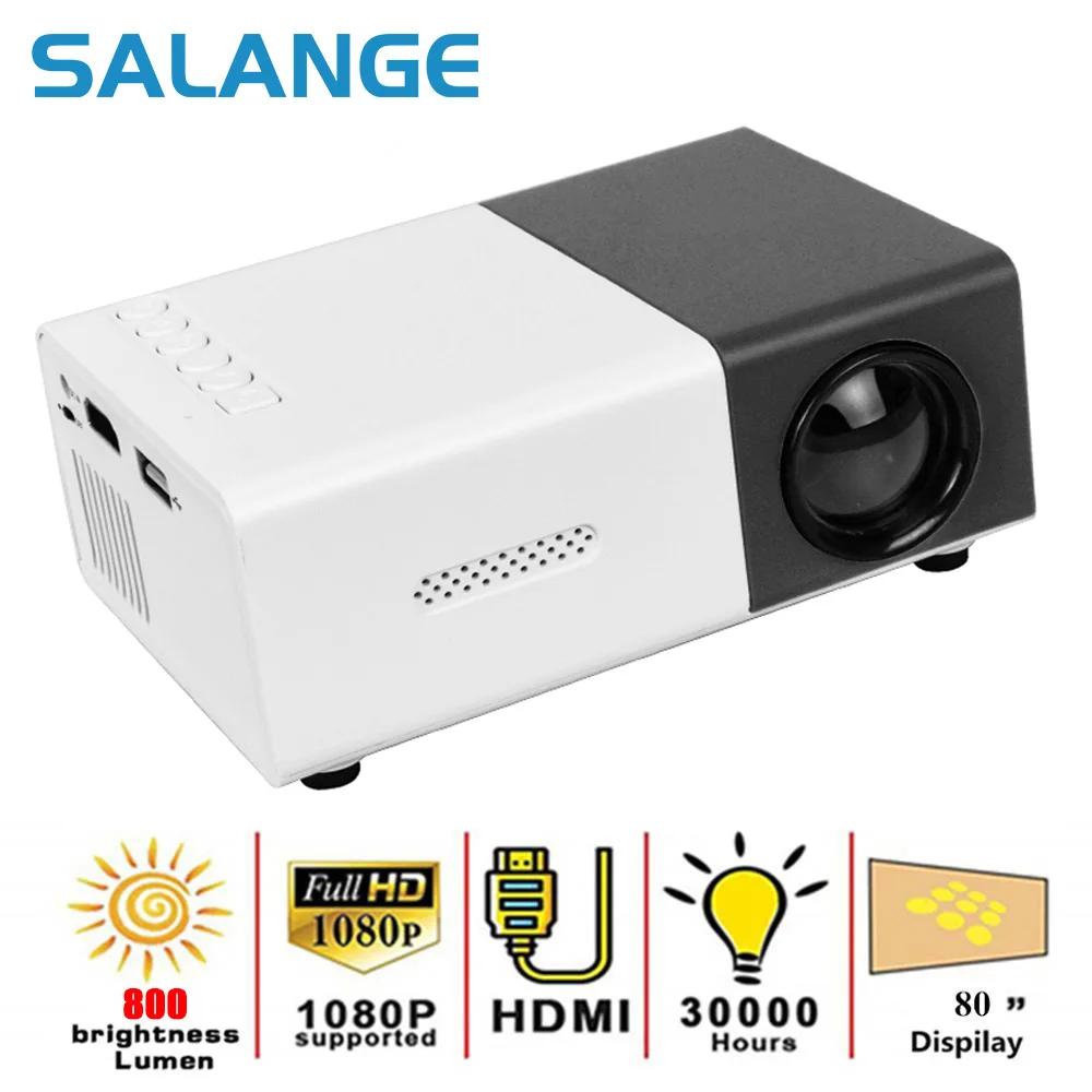 Salange YG300  ޴ ̴ , LED , 1080P Ǯ HD , 3.5mm , HDMI, USB  , ǰ